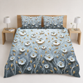 Royal Grey Daisy 3D