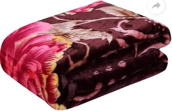 Pink Rose Mink Blanket